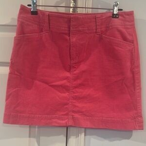 Lilly Pulitzer corduroy skirt